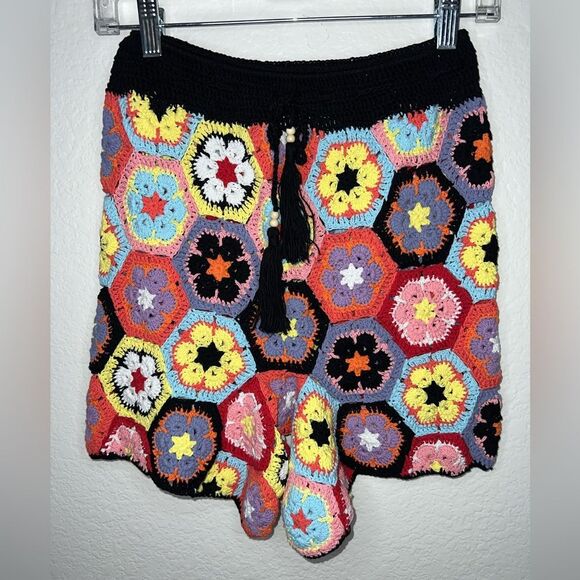 Oceanus Ava Crochet Shorts - Picture 5 of 9